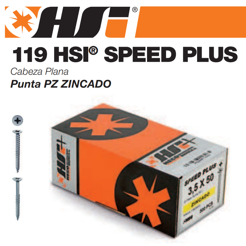 HSI SPEED PLUS - ZINCADO